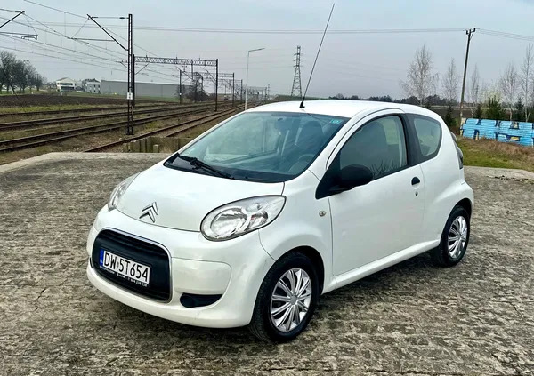 citroen c1 Citroen C1 cena 7400 przebieg: 170000, rok produkcji 2009 z Wrocław